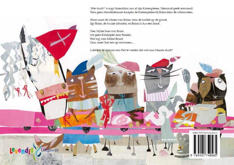 Wie durft? zegt Sinterklaas achterkant