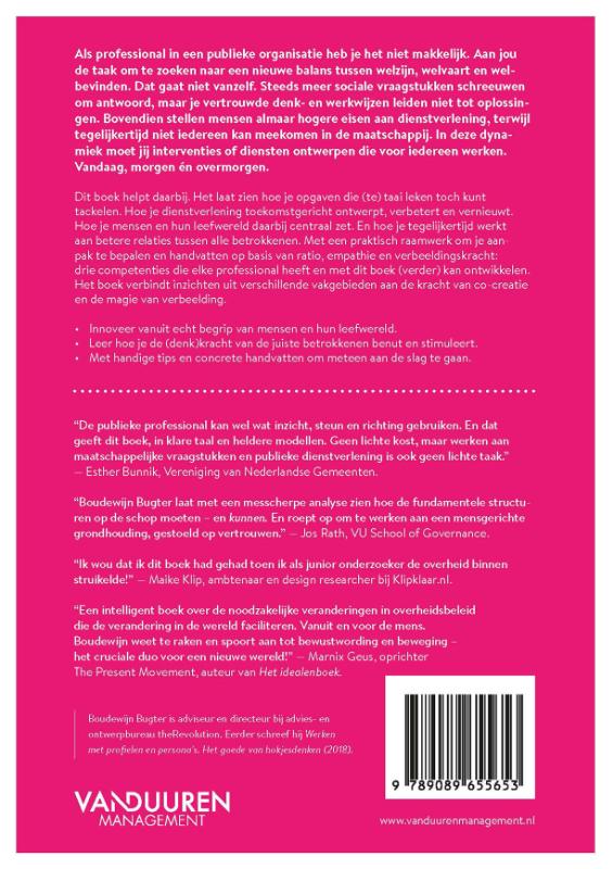 Social service design achterkant