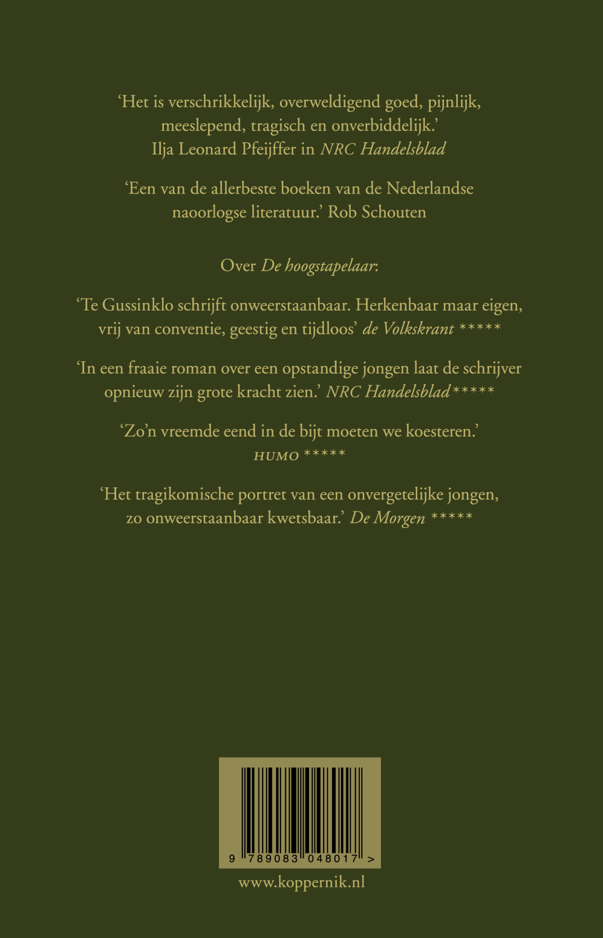 De opdracht / Ewout Meyster-cyclus / 2 achterkant