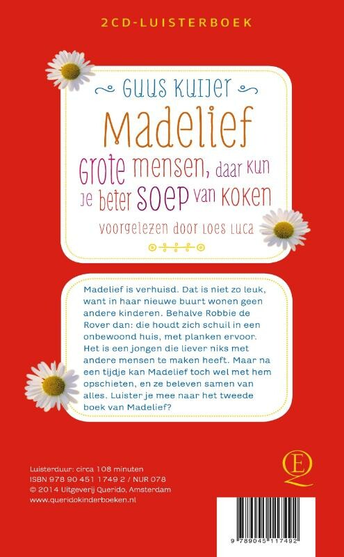 Grote mensen, daar kan je beter soep van koken / Madelief / 2 achterkant