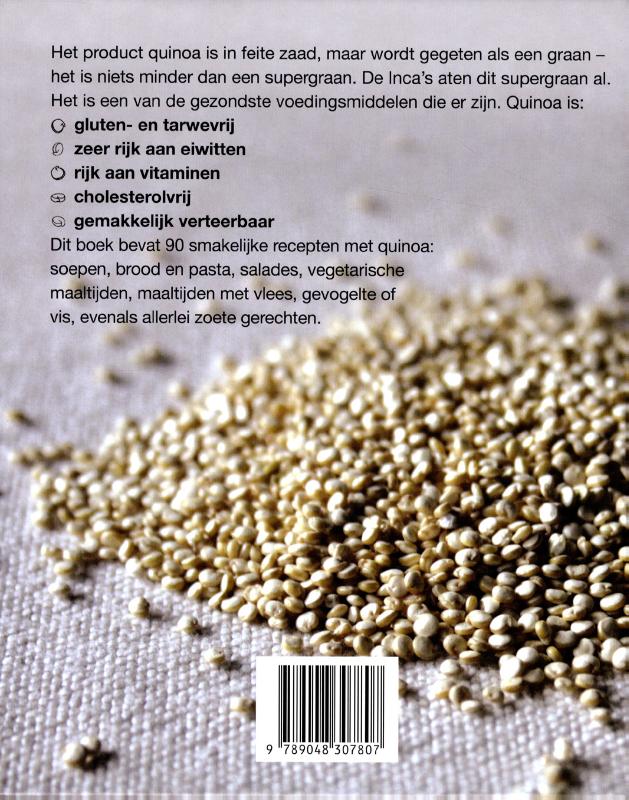 Koken met quinoa Koken met quinoa achterkant