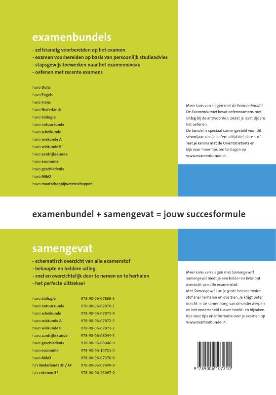 Samengevat havo Economie Samengevat havo Economie achterkant