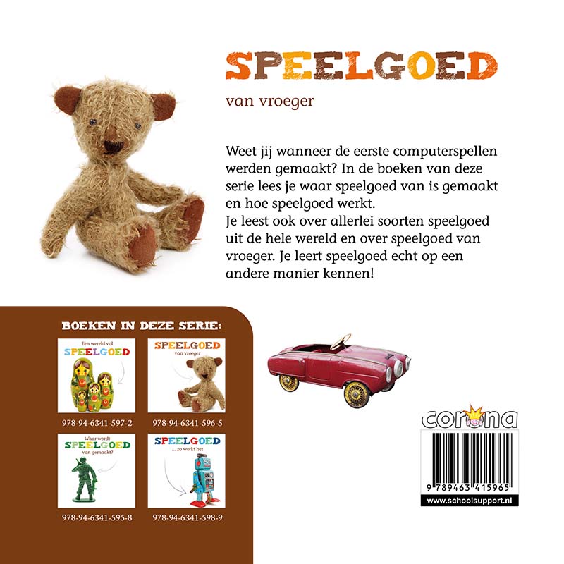 Speelgoed van vroeger / Speelgoed achterkant