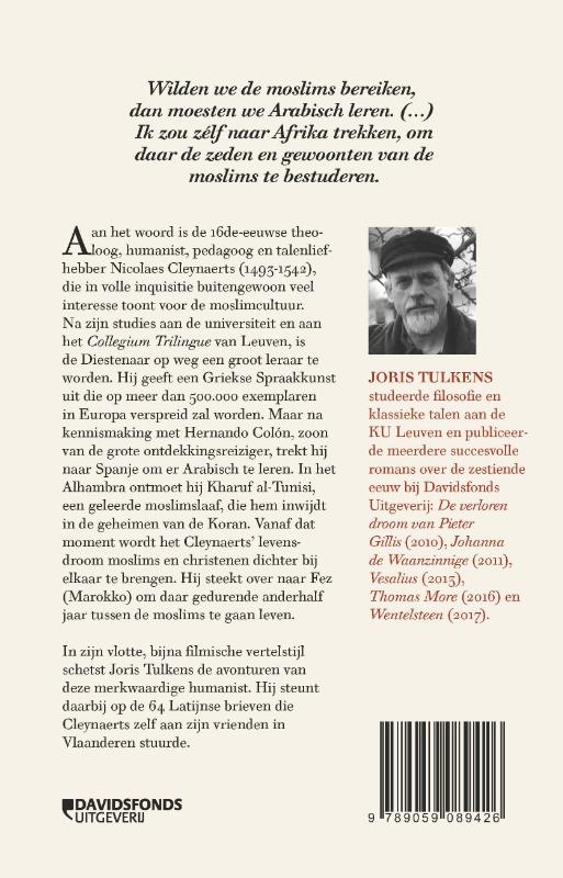 Nicolaes Cleynaerts achterkant