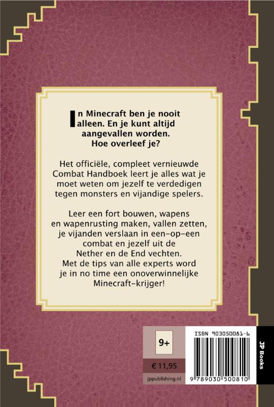Combat handboek / Minecraft / 7 achterkant