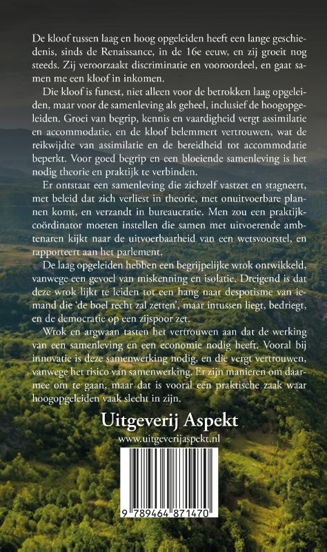 Hoe de kloof tussen hoog en laag opgeleid ontstond achterkant