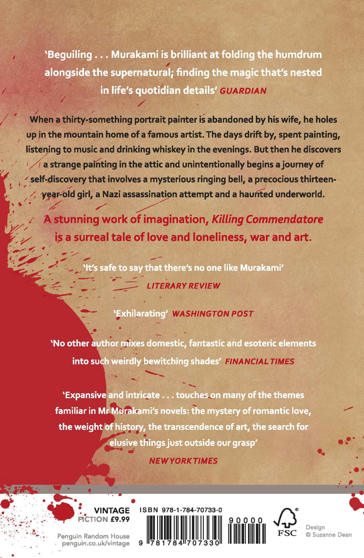 Killing Commendatore achterkant