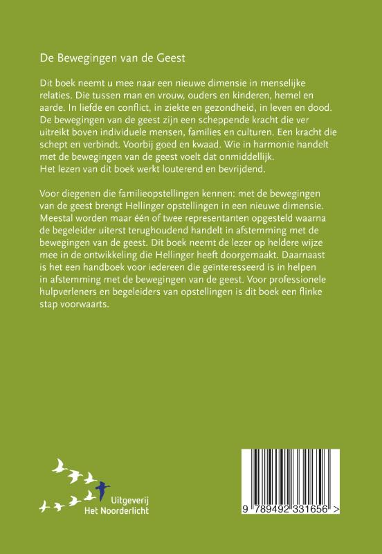 De Bewegingen van de geest achterkant