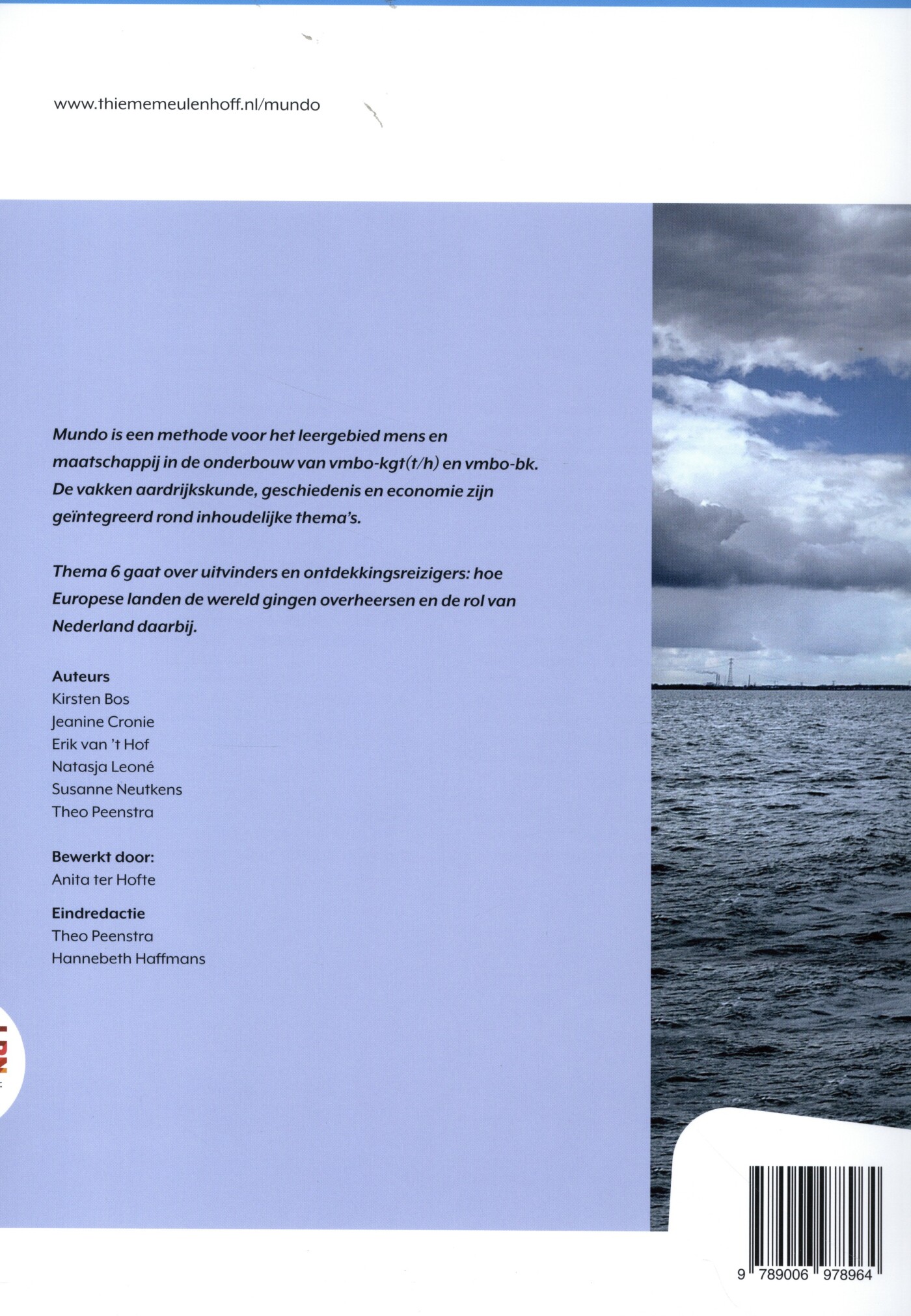 Mundo LRN-line boek 1 vmbo bk thema 6: Uitvindingen achterkant