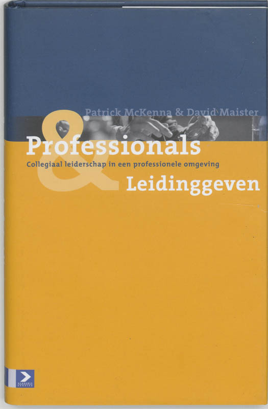 boekenbalie_9789052614298_cover Professionals en hun praktijk Professionals en leidinggeven / Professionals en hun praktijk