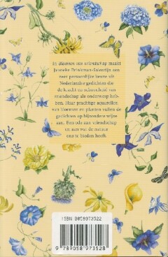 Bloemen van vriendschap achterkant
