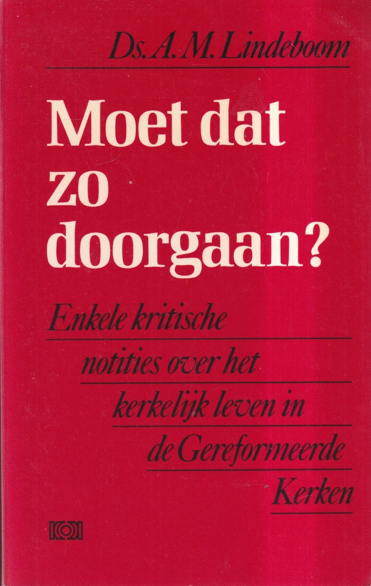 Moet dat zo doorgaan?