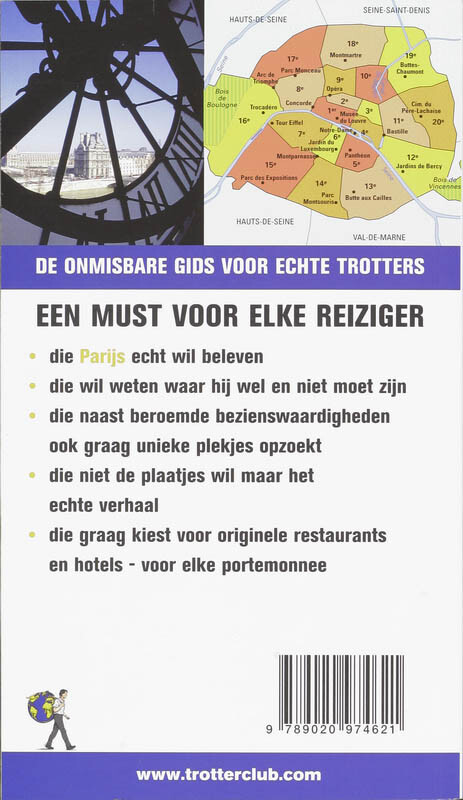 Parijs / Trotter achterkant