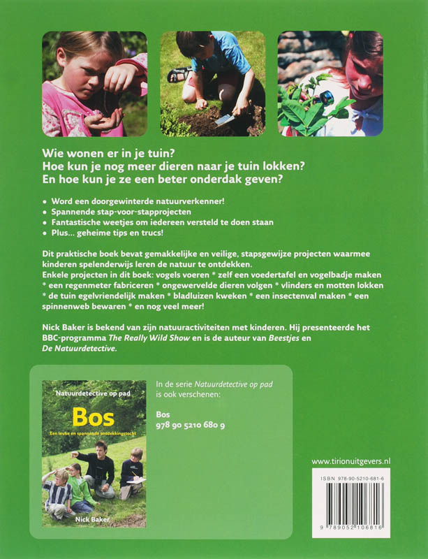 Tuin en park / Natuurdetective op pad Tuin en park / Natuurdetective op pad achterkant
