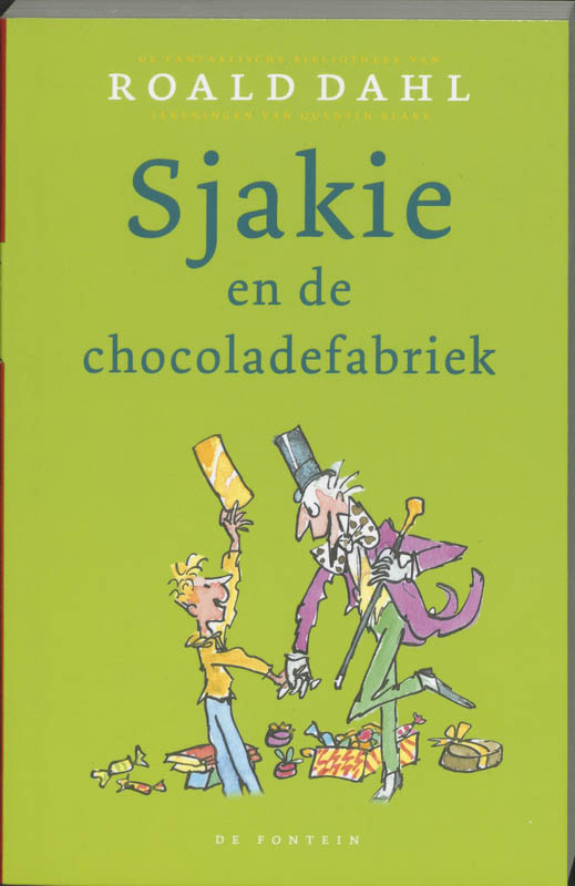 De fantastische bibliotheek van Roald Dahl 2 - Sjakie en de chocoladefabriek