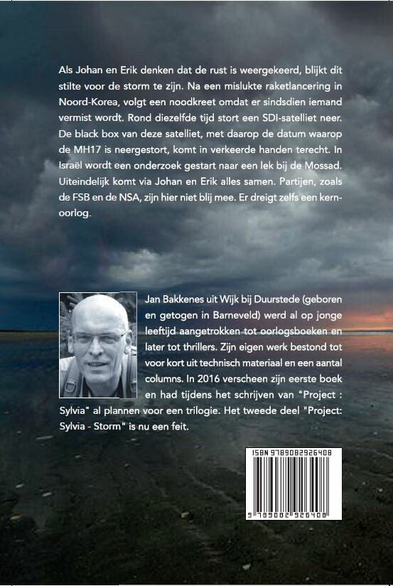 Project Sylvia: Storm / Project Sylvia / 2 achterkant