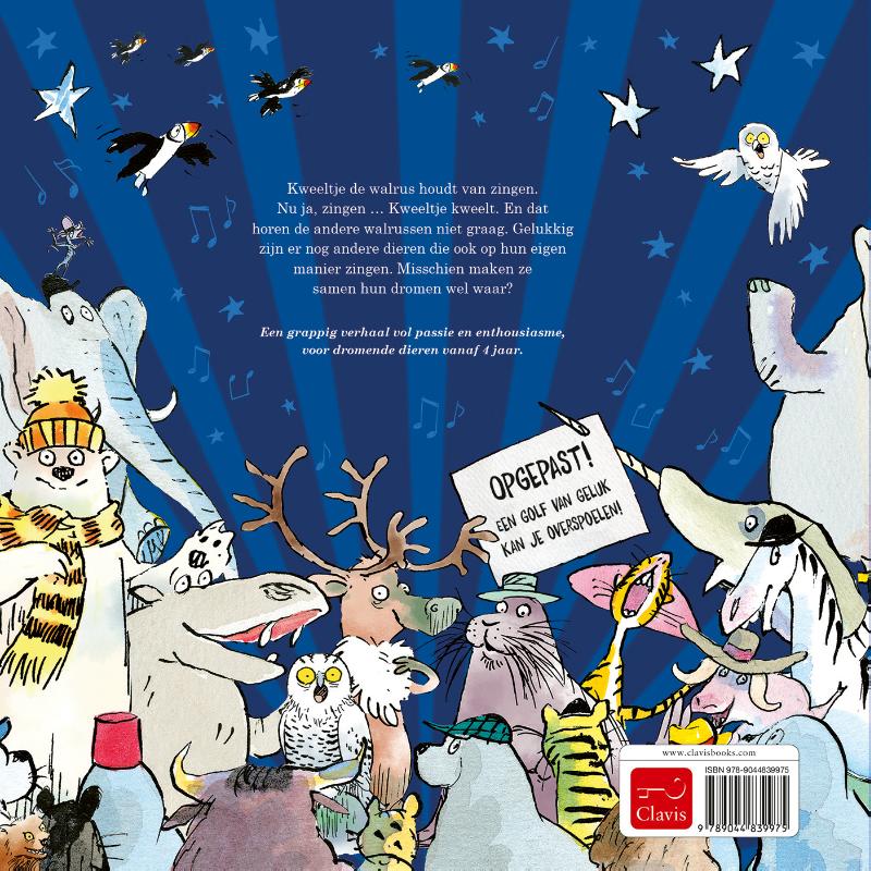 Het knotsgekke kabaalkoor achterkant