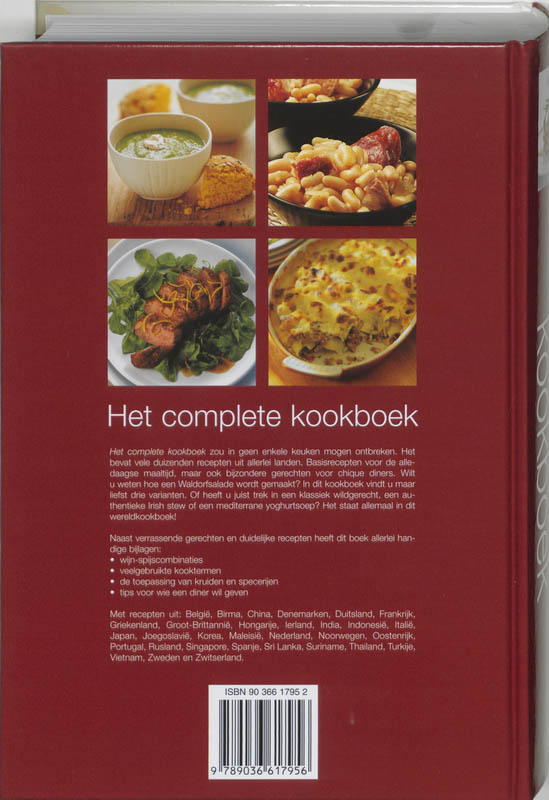 Het Complete Kookboek Het Complete Kookboek achterkant