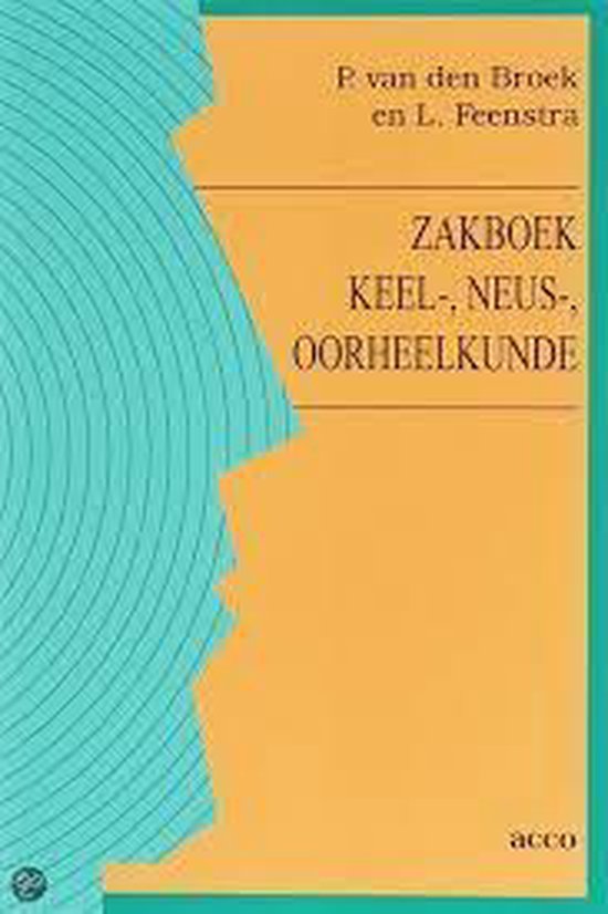 Zakboek keel-, neus-, oorheelkunde / Acco G / 134