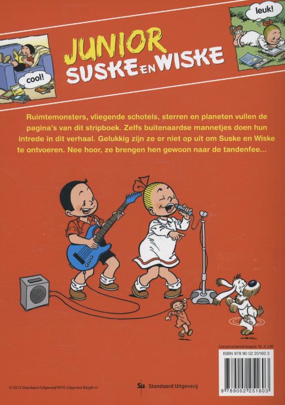 In space / Junior Suske en Wiske / 08 achterkant