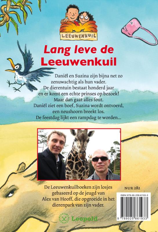 Lang leve de leeuwenkuil / Leeuwenkuil achterkant