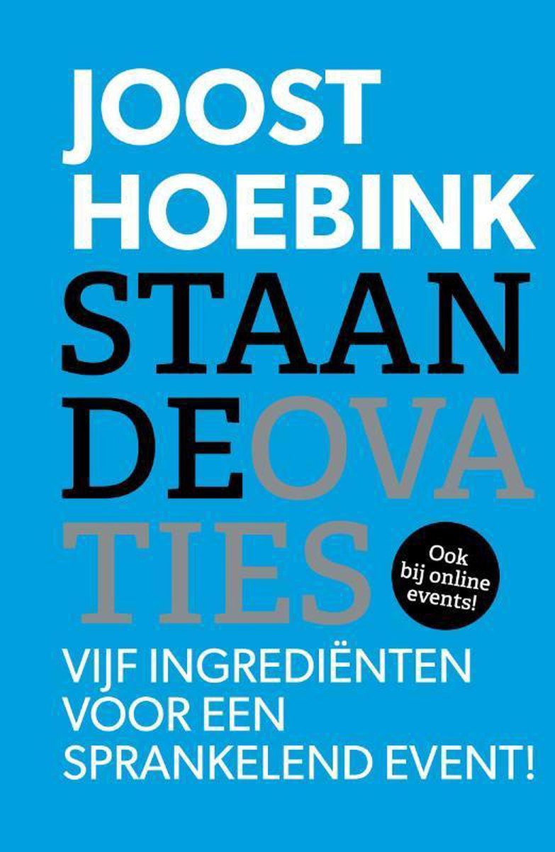 Joost Hoebink Staande Ovaties