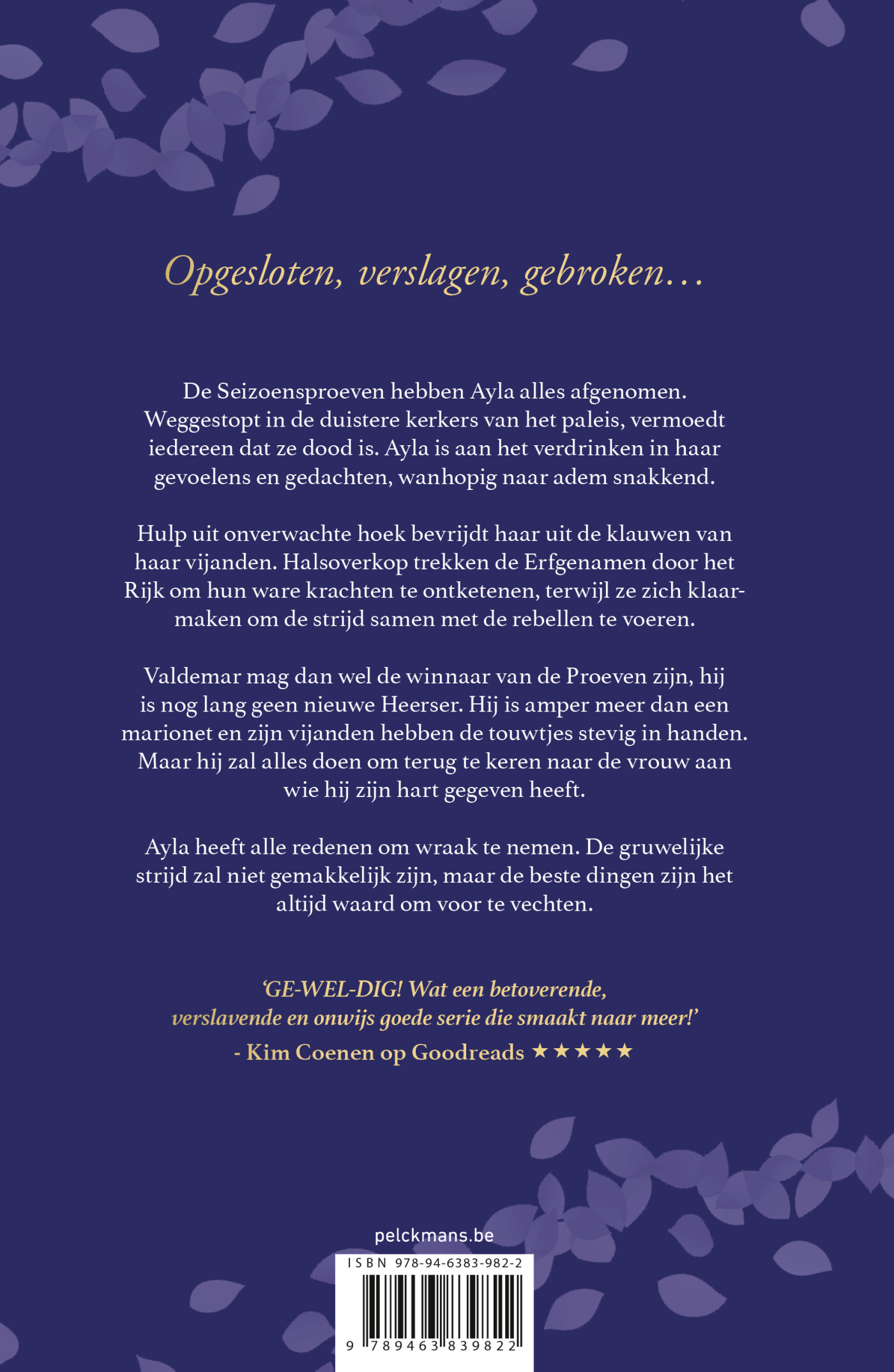 De seizoensrebellen / De seizoensproeven / 2 achterkant
