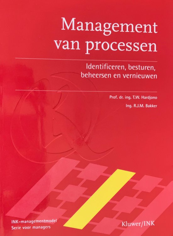 R.J.M. Bakker Management Van Processen / Ink-model, Serie Voor Managers