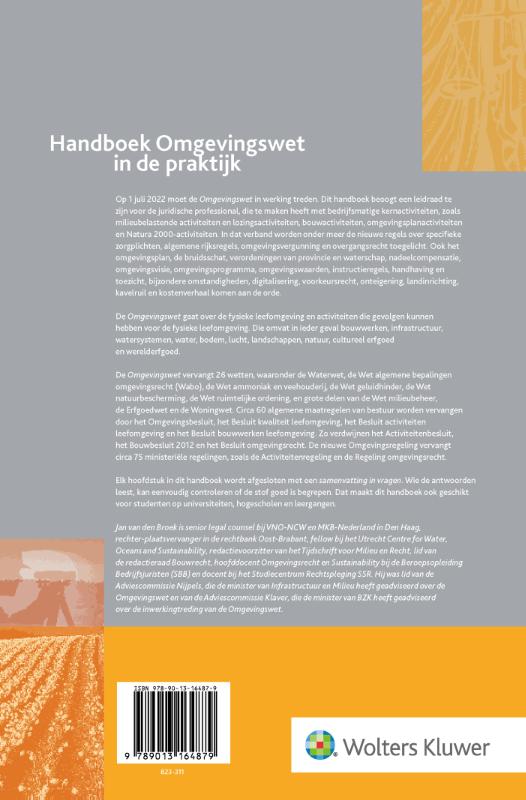 Handboek Omgevingswet in de praktijk achterkant