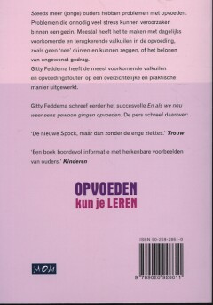 Opvoeden kun je leren achterkant