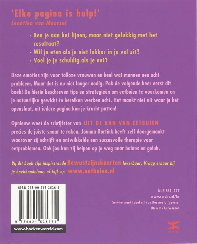 Eerste hulp bij eetbuien Eerste hulp bij eetbuien achterkant