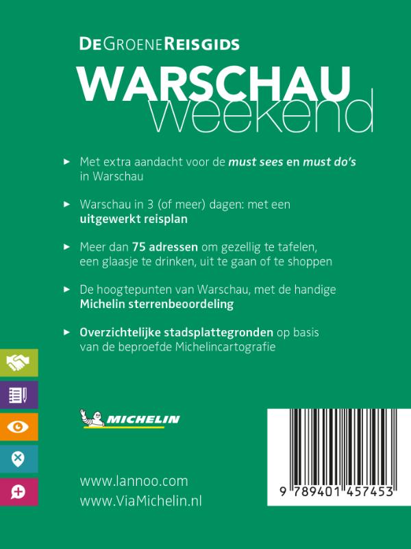 Warschau / De Groene Reisgids Weekend achterkant