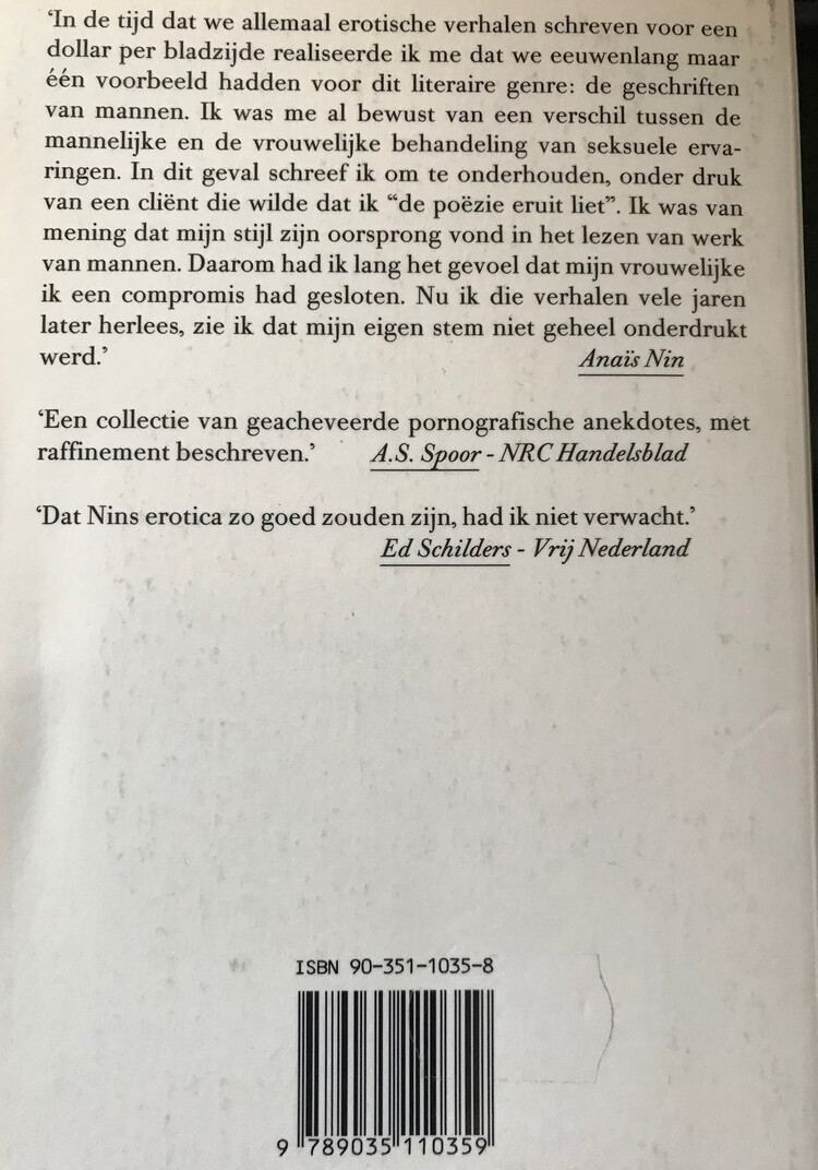 Erotica / Ooievaar / 270 achterkant