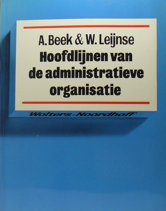 Hoofdlijnen informatiekunde