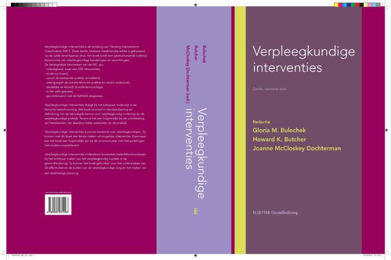 Verpleegkundige interventies Verpleegkundige interventies achterkant