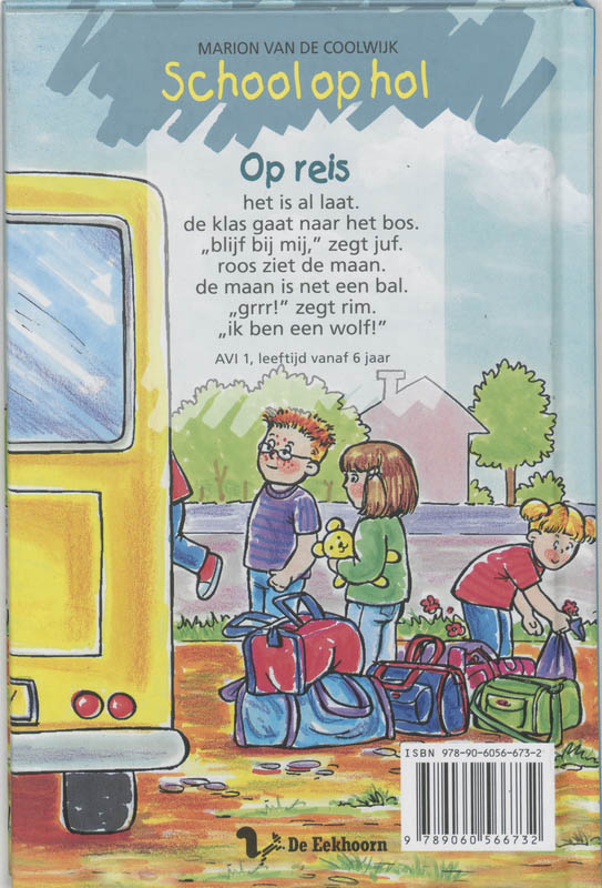 Op reis / School op hol achterkant