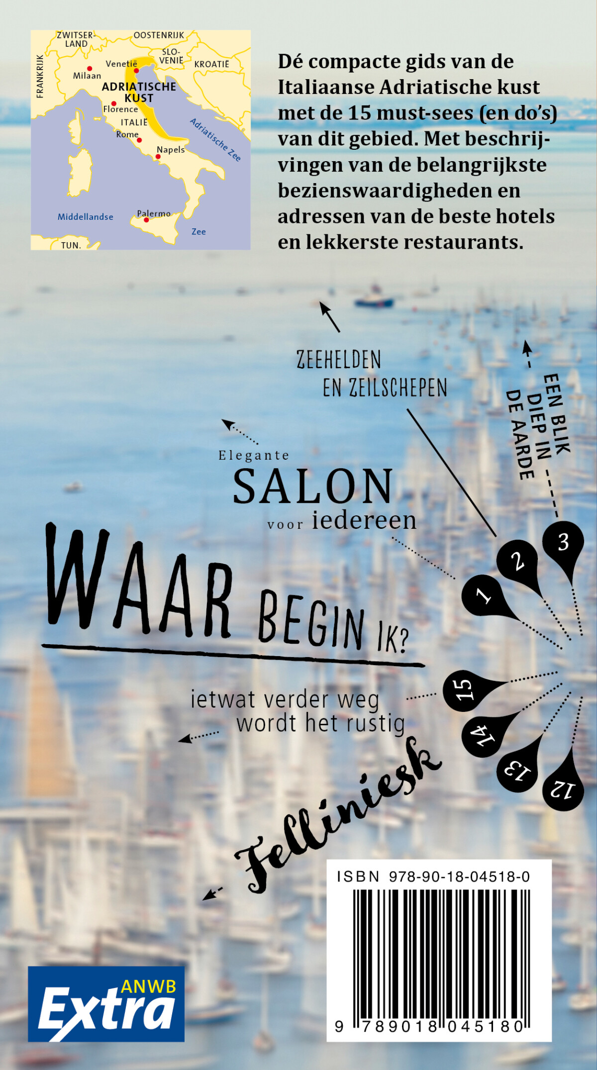 Italiaanse Adriatische kust / ANWB Extra achterkant