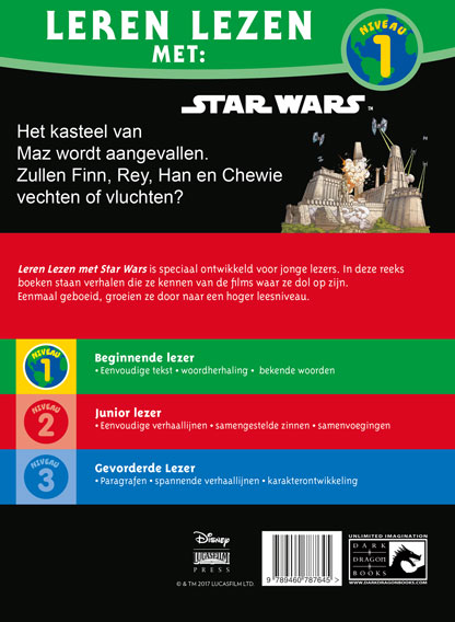 Chaos in het kasteel / Leren Leen mer Star Wars achterkant