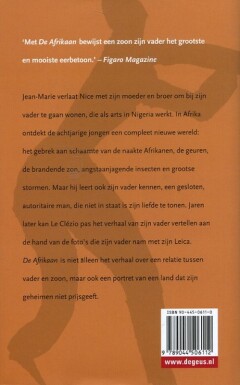 De Afrikaan achterkant