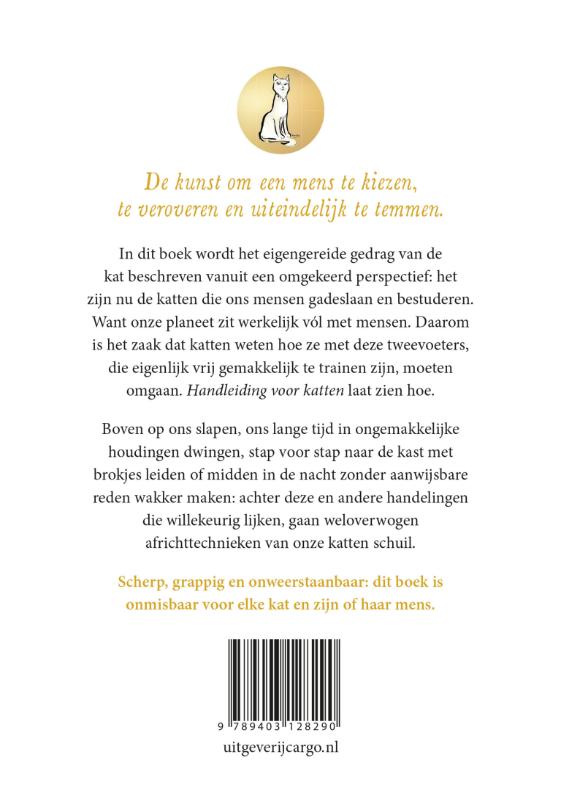 Handleiding voor katten achterkant