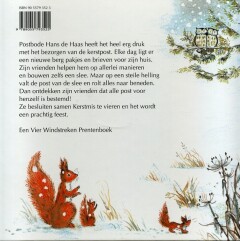 Hans de Haas bezorgt de kerstpost / Een Vier Windstreken prentenboek achterkant