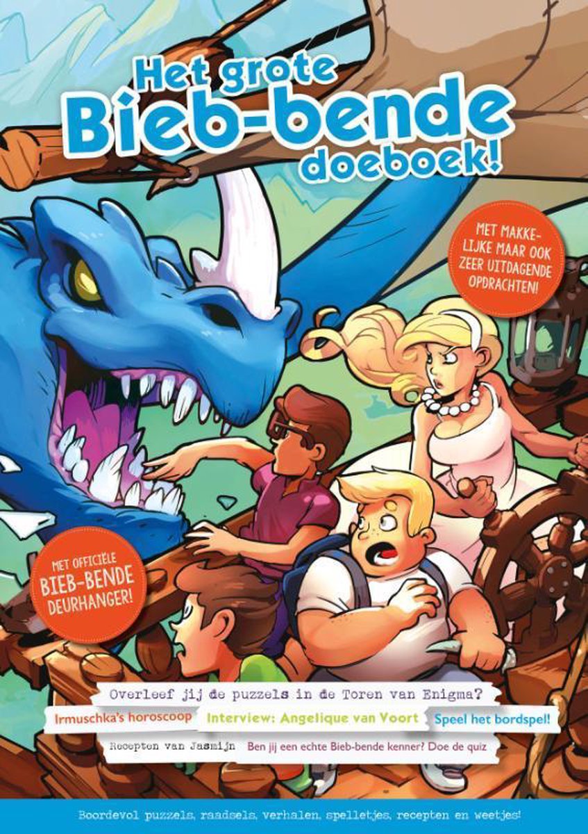 Het grote Bieb-bende doeboek! / De Bieb-bende