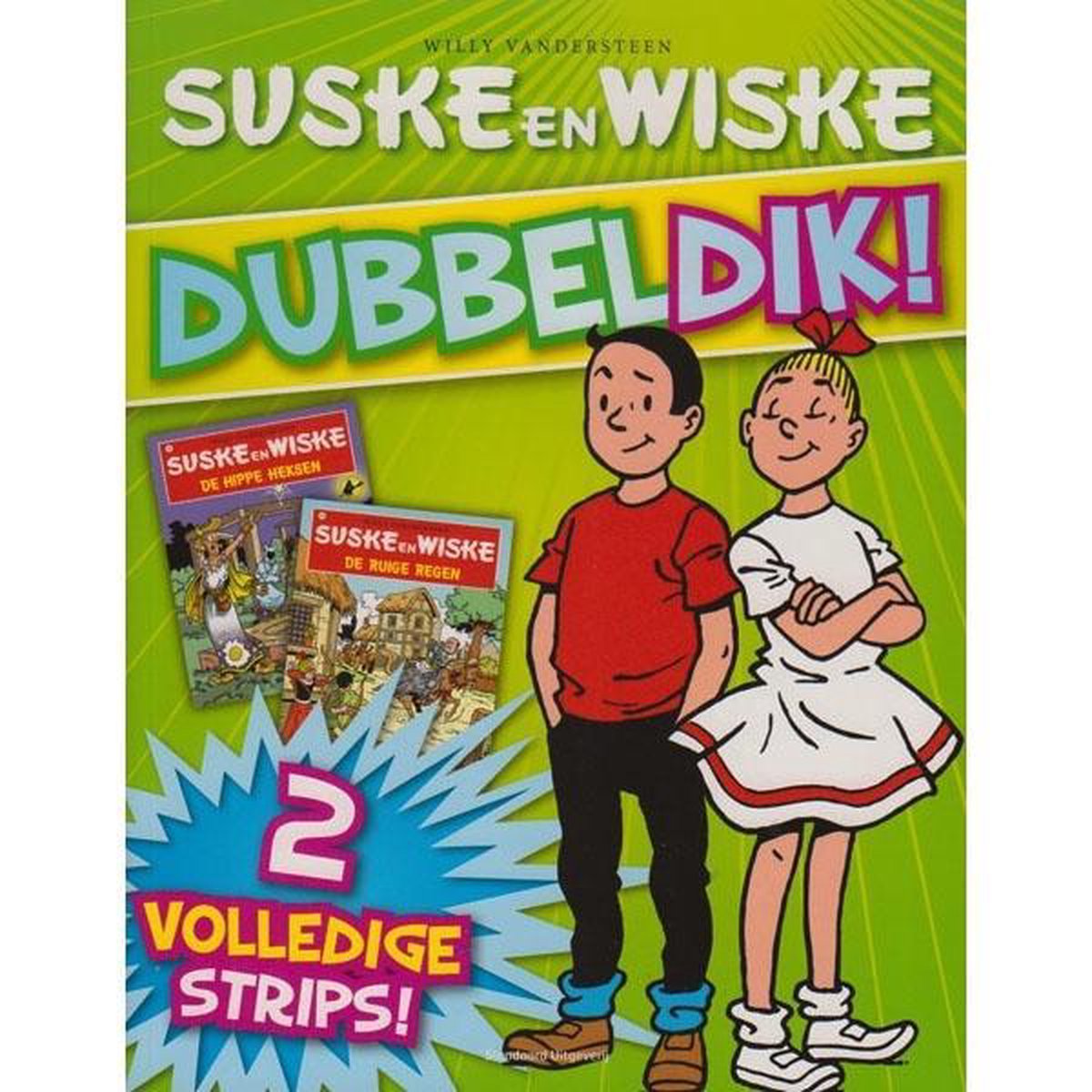 "Suske en Wiske  - Dubbeldik stripboek met 2 volledige strips"