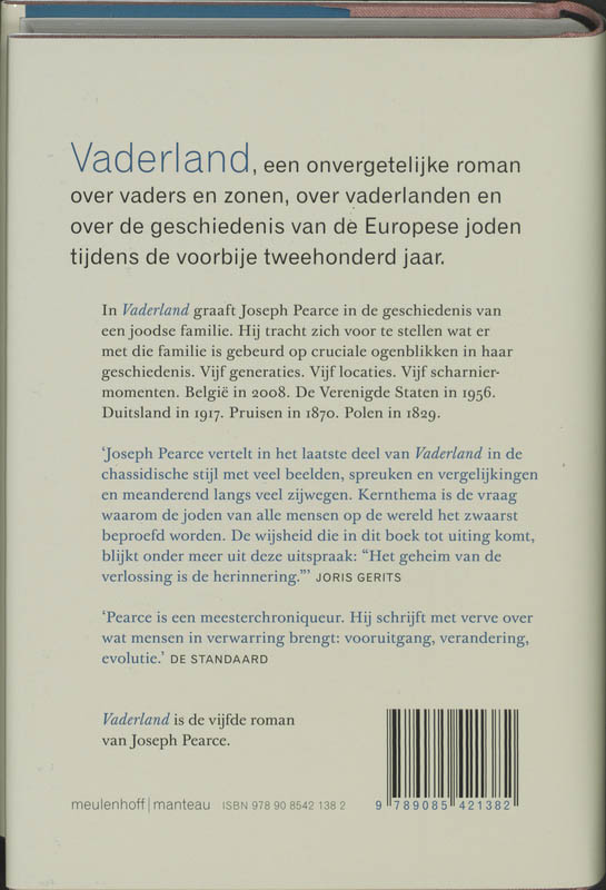 Vaderland achterkant