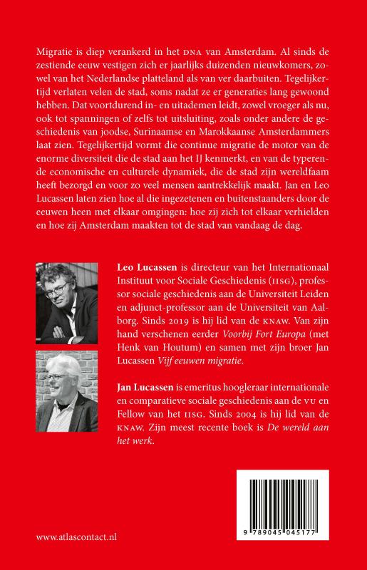 Migratie als DNA van Amsterdam Migratie als DNA van Amsterdam achterkant