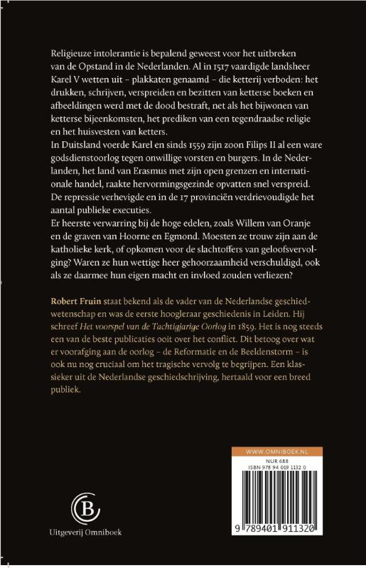 Het voorspel van de Tachtigjarige Oorlog achterkant