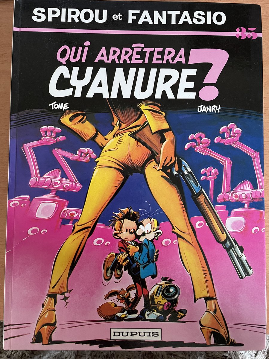 Spirou et Fantasio Qui Arretera Cyanure ?