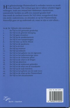 De Vijf 20 en de schat op het Fluistereiland / De Vijf serie / 20 De Vijf 20 en de schat op het Fluistereiland / De Vijf serie / 20 achterkant