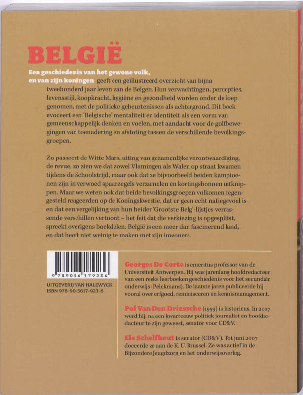 Belgie achterkant