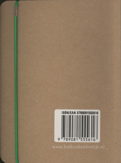 Het Keukenboekje achterkant